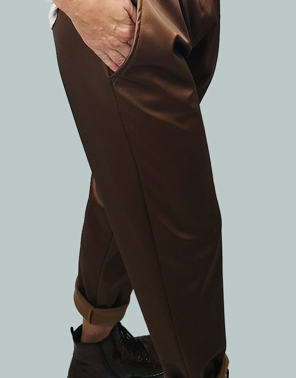 Metallic pants