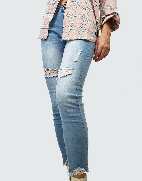 Urban look ripped jeans