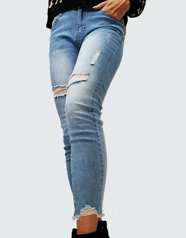 Jeans dechire look urbain moderosablanca